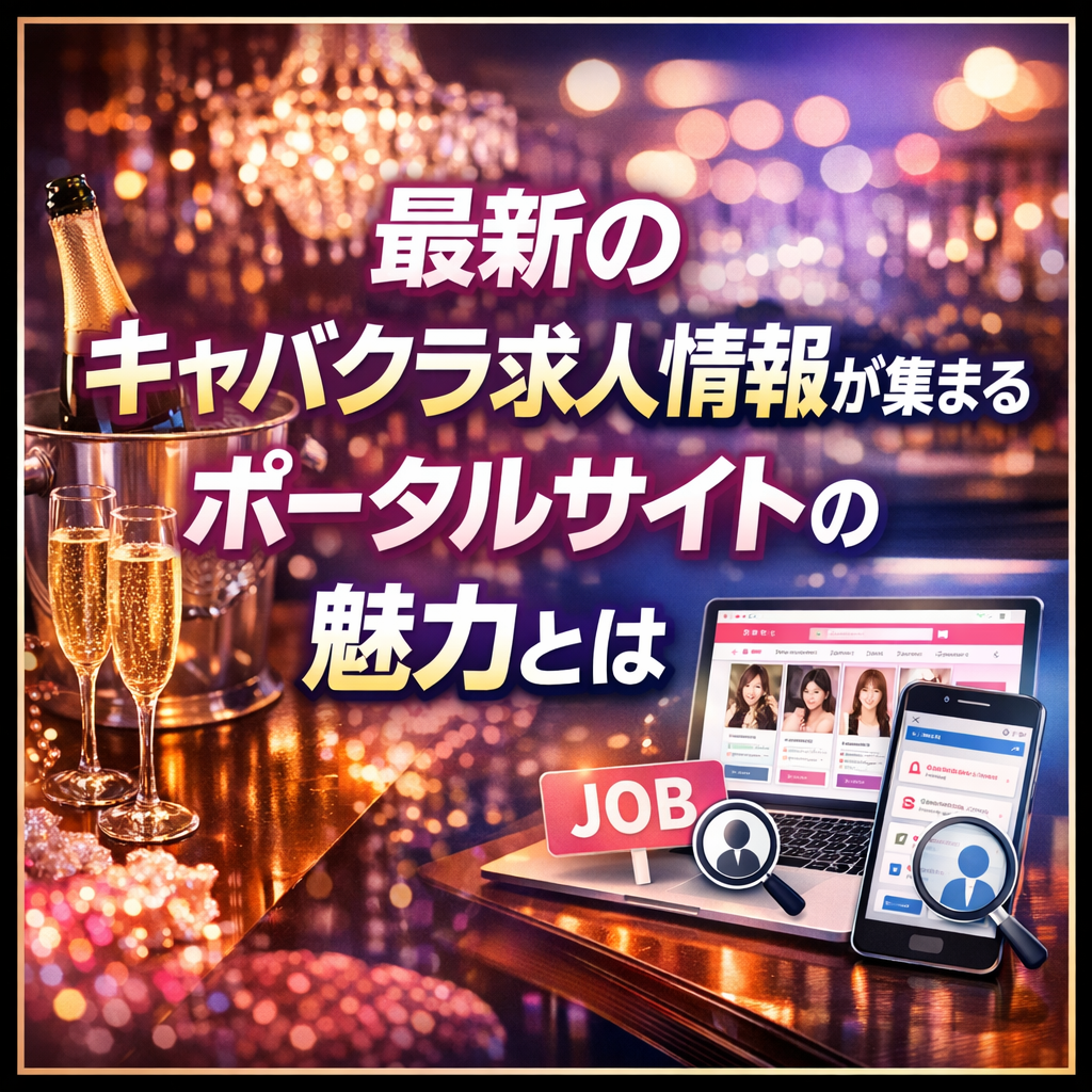 最新のキャバクラ求人情報が集まるポータルサイトの魅力とは